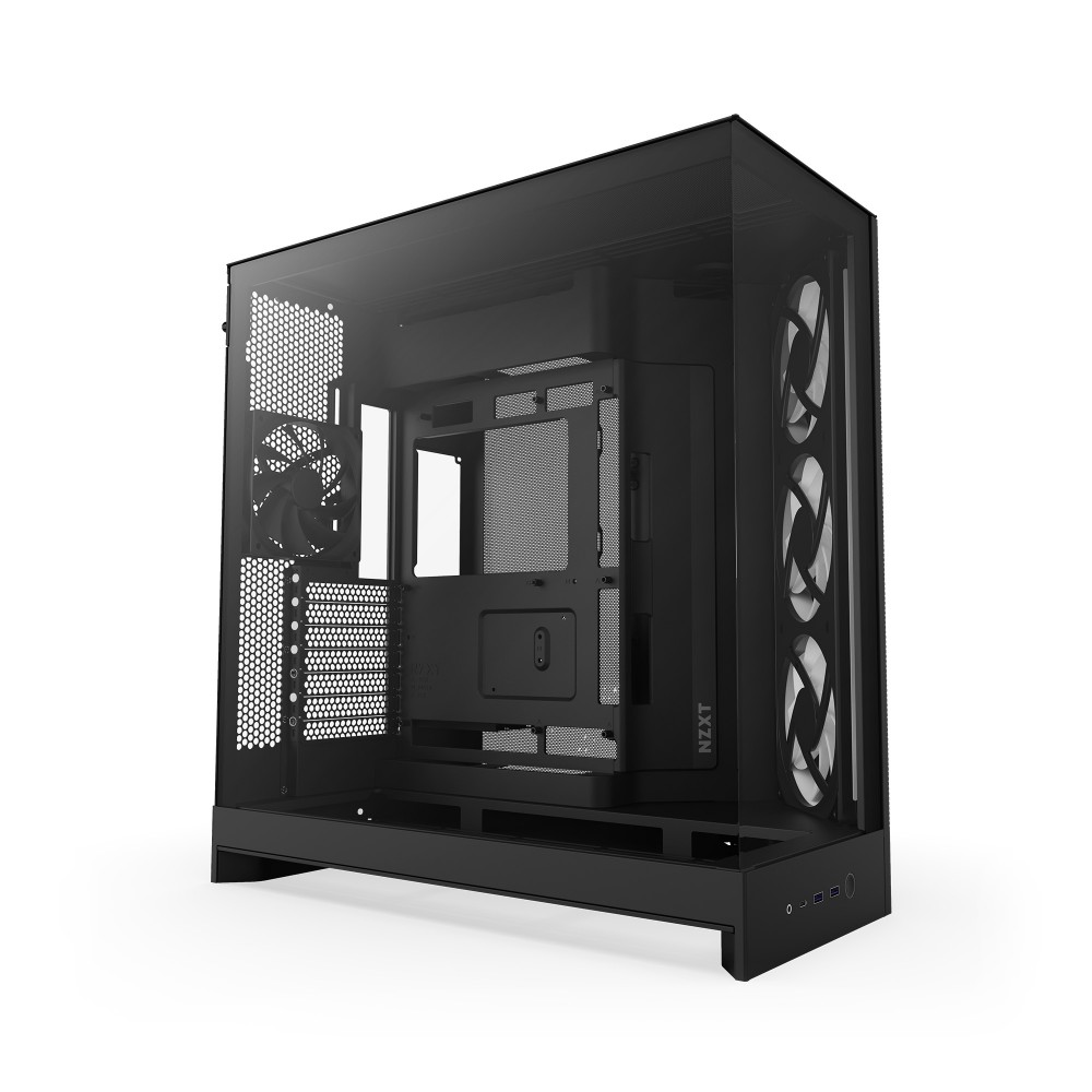 NZXT H9 flow PCケースRGBファン・RGB CPUクーラー セット NZXT | H9 Flow RGB | Dual-Chamber Mid-Tower ATX Case